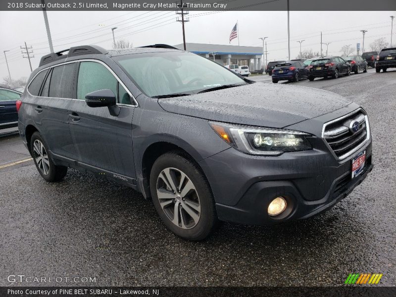 Magnetite Gray Metallic / Titanium Gray 2018 Subaru Outback 2.5i Limited