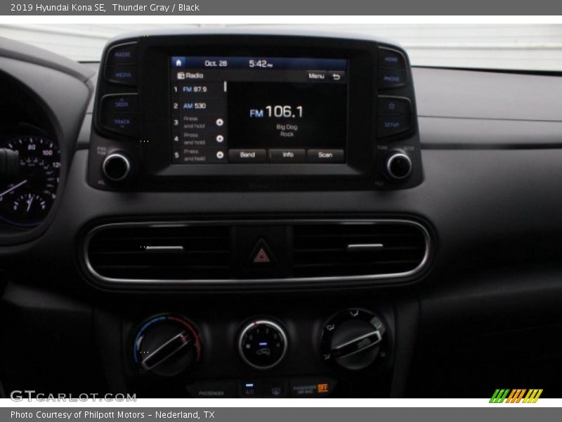 Thunder Gray / Black 2019 Hyundai Kona SE