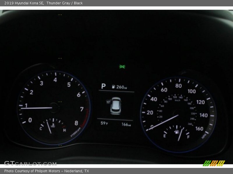 Thunder Gray / Black 2019 Hyundai Kona SE