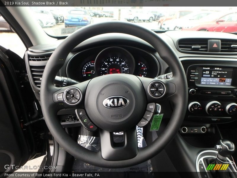 Shadow Black / Black 2019 Kia Soul