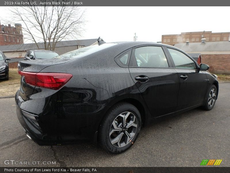Aurora Black Pearl / Black 2019 Kia Forte LXS