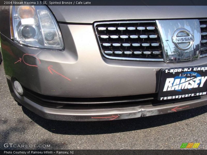 Spirited Bronze / Cafe Latte 2004 Nissan Maxima 3.5 SE