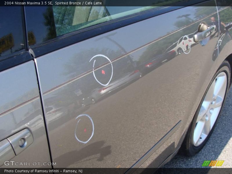 Spirited Bronze / Cafe Latte 2004 Nissan Maxima 3.5 SE