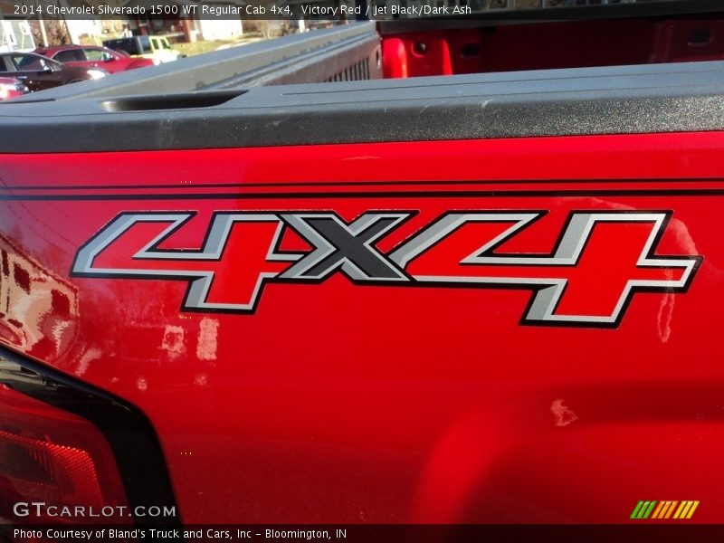 Victory Red / Jet Black/Dark Ash 2014 Chevrolet Silverado 1500 WT Regular Cab 4x4