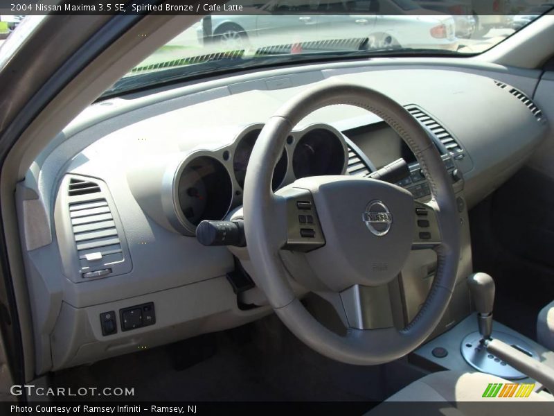 Spirited Bronze / Cafe Latte 2004 Nissan Maxima 3.5 SE