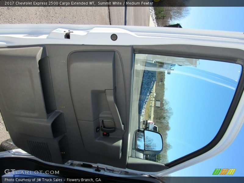 Summit White / Medium Pewter 2017 Chevrolet Express 2500 Cargo Extended WT