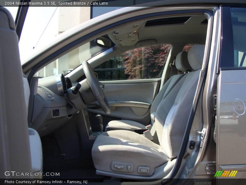 Spirited Bronze / Cafe Latte 2004 Nissan Maxima 3.5 SE