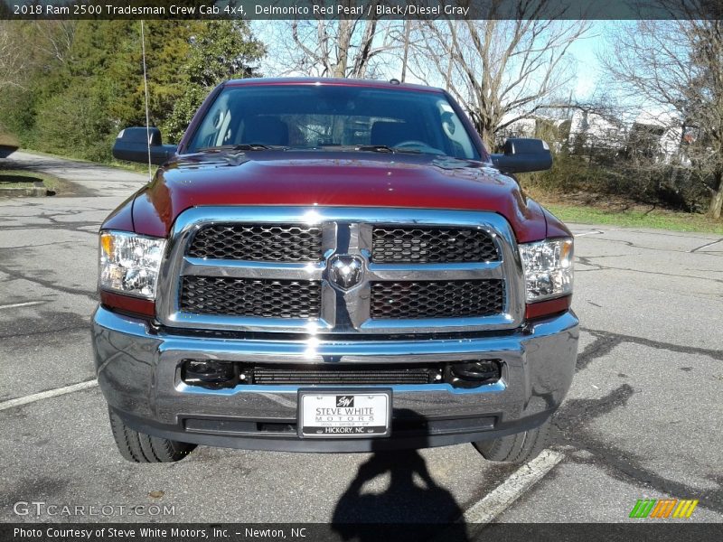 Delmonico Red Pearl / Black/Diesel Gray 2018 Ram 2500 Tradesman Crew Cab 4x4