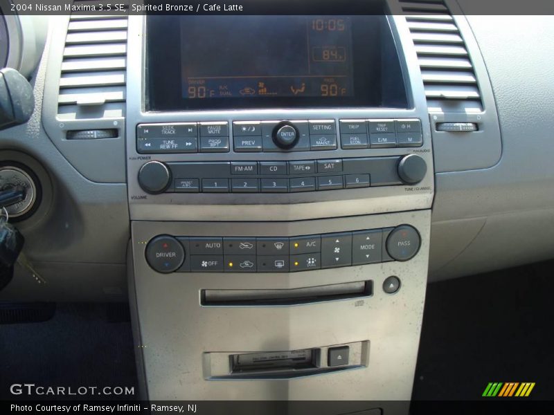 Spirited Bronze / Cafe Latte 2004 Nissan Maxima 3.5 SE