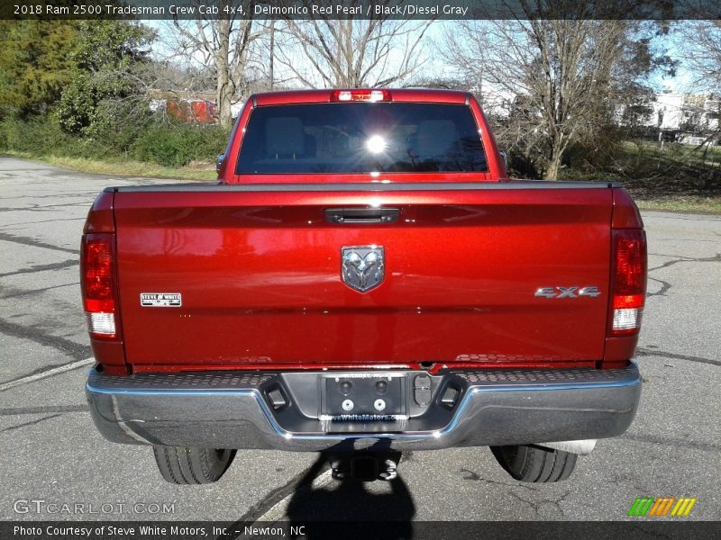 Delmonico Red Pearl / Black/Diesel Gray 2018 Ram 2500 Tradesman Crew Cab 4x4