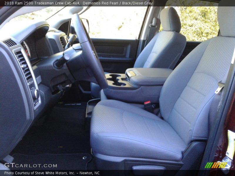 Delmonico Red Pearl / Black/Diesel Gray 2018 Ram 2500 Tradesman Crew Cab 4x4