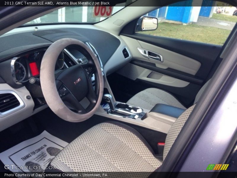 Atlantis Blue Metallic / Jet Black 2013 GMC Terrain SLE AWD