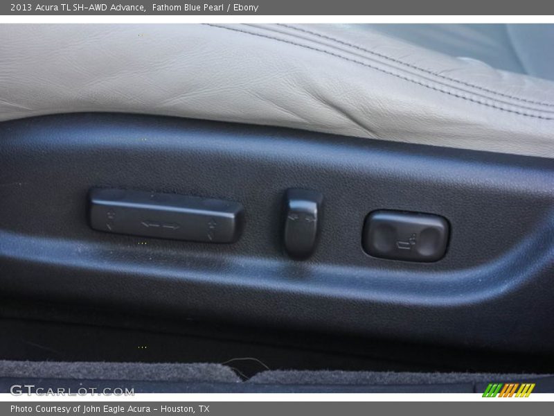 Fathom Blue Pearl / Ebony 2013 Acura TL SH-AWD Advance