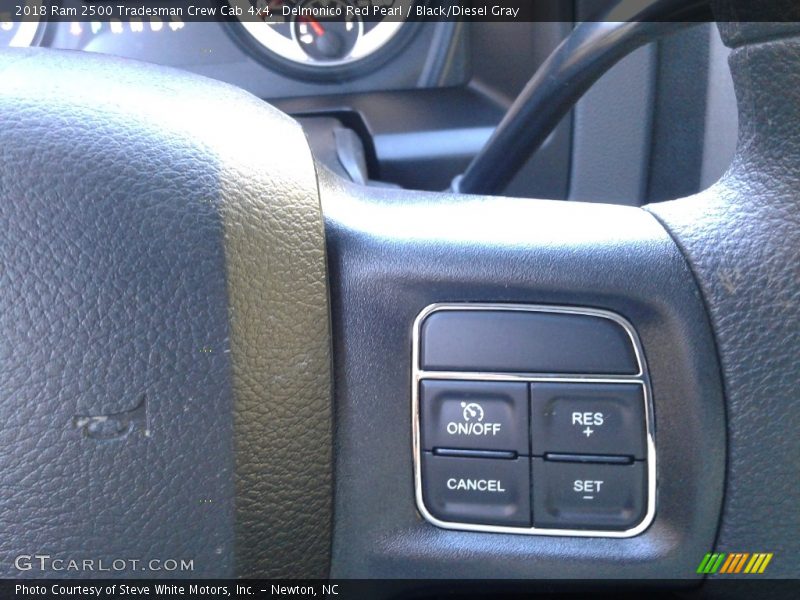 Delmonico Red Pearl / Black/Diesel Gray 2018 Ram 2500 Tradesman Crew Cab 4x4