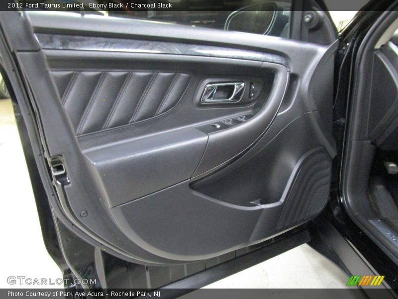 Ebony Black / Charcoal Black 2012 Ford Taurus Limited