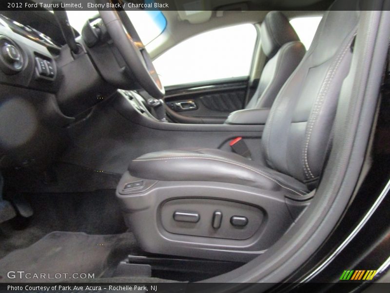 Ebony Black / Charcoal Black 2012 Ford Taurus Limited