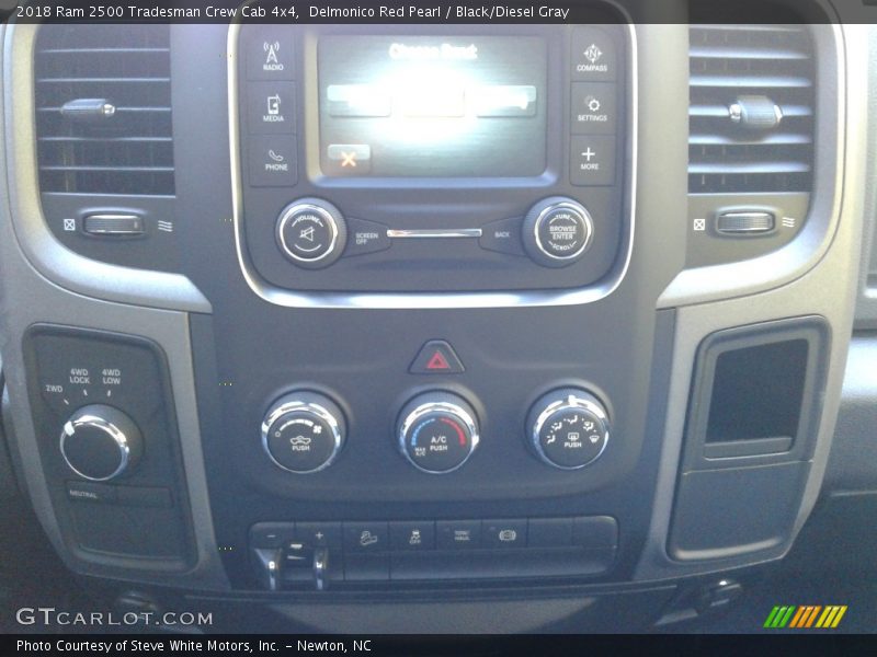 Delmonico Red Pearl / Black/Diesel Gray 2018 Ram 2500 Tradesman Crew Cab 4x4