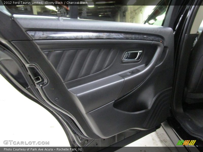 Ebony Black / Charcoal Black 2012 Ford Taurus Limited