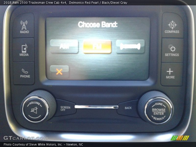 Delmonico Red Pearl / Black/Diesel Gray 2018 Ram 2500 Tradesman Crew Cab 4x4
