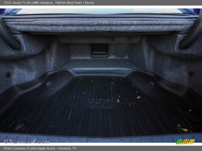Fathom Blue Pearl / Ebony 2013 Acura TL SH-AWD Advance