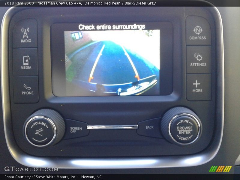Delmonico Red Pearl / Black/Diesel Gray 2018 Ram 2500 Tradesman Crew Cab 4x4