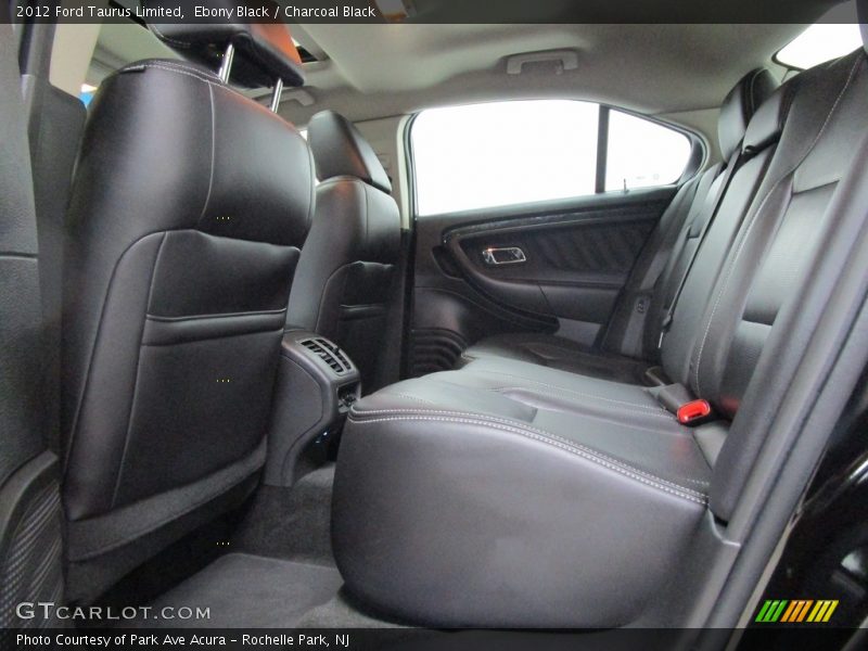 Ebony Black / Charcoal Black 2012 Ford Taurus Limited