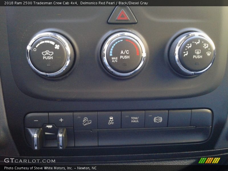 Delmonico Red Pearl / Black/Diesel Gray 2018 Ram 2500 Tradesman Crew Cab 4x4