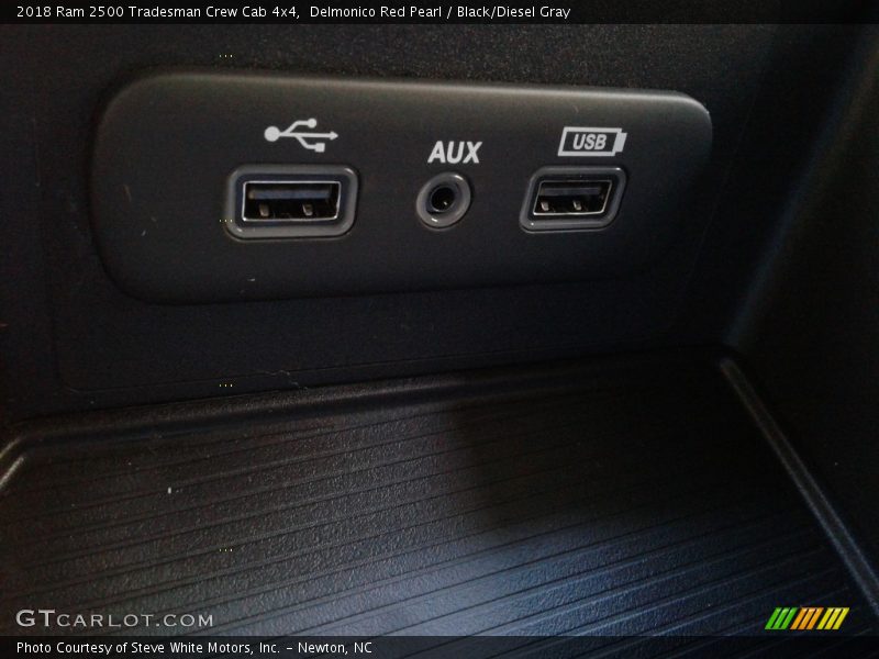 Delmonico Red Pearl / Black/Diesel Gray 2018 Ram 2500 Tradesman Crew Cab 4x4