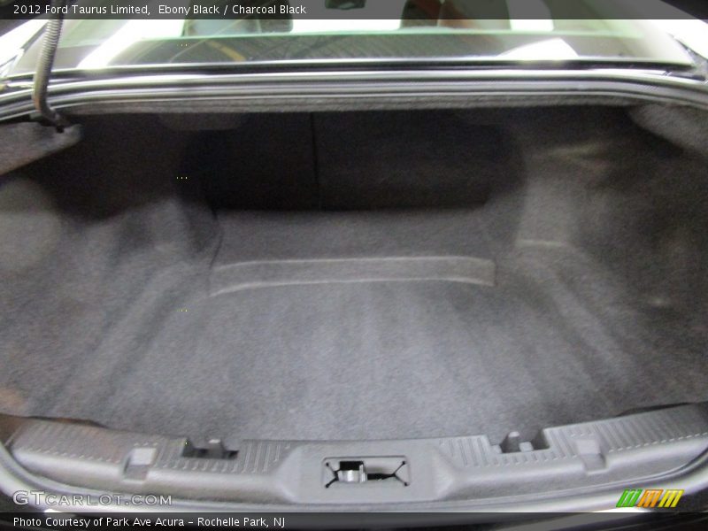 Ebony Black / Charcoal Black 2012 Ford Taurus Limited