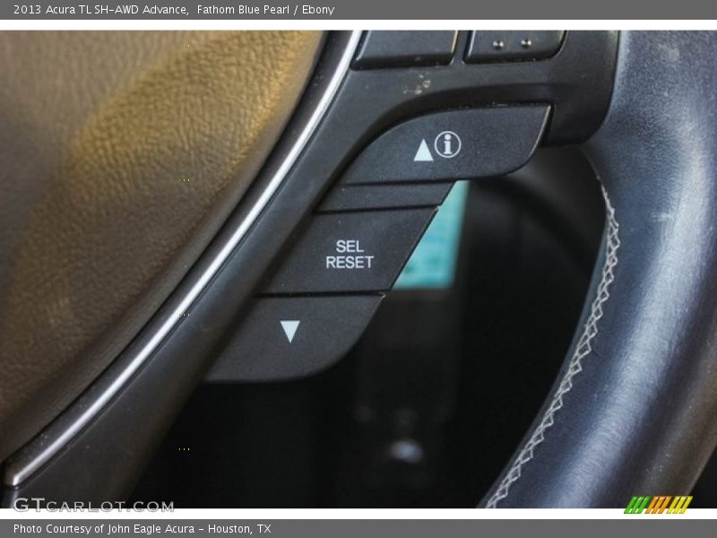 Fathom Blue Pearl / Ebony 2013 Acura TL SH-AWD Advance