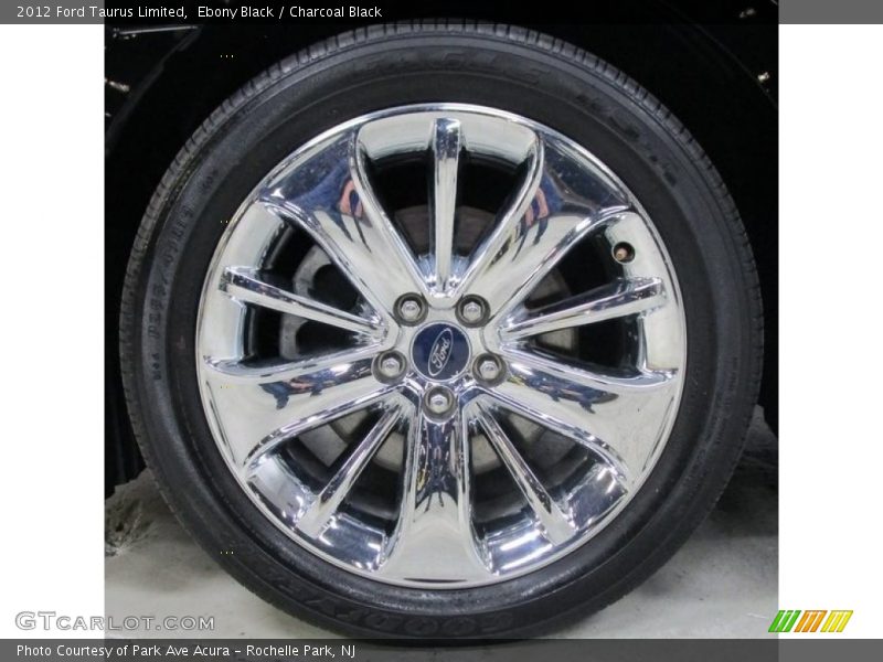 Ebony Black / Charcoal Black 2012 Ford Taurus Limited