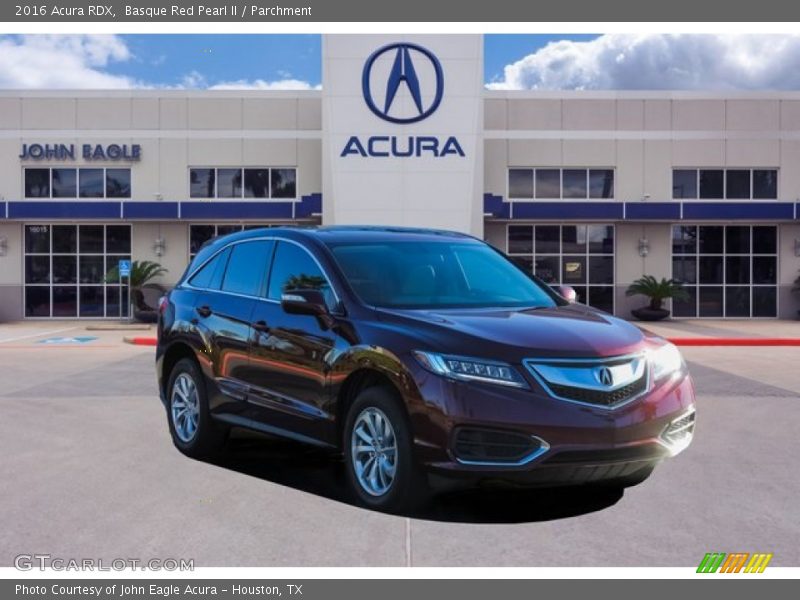 Basque Red Pearl II / Parchment 2016 Acura RDX