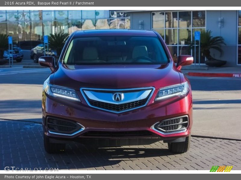 Basque Red Pearl II / Parchment 2016 Acura RDX