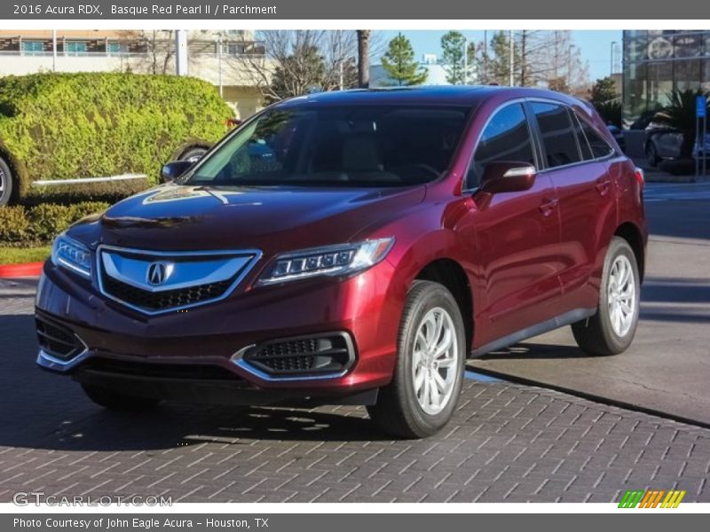 Basque Red Pearl II / Parchment 2016 Acura RDX