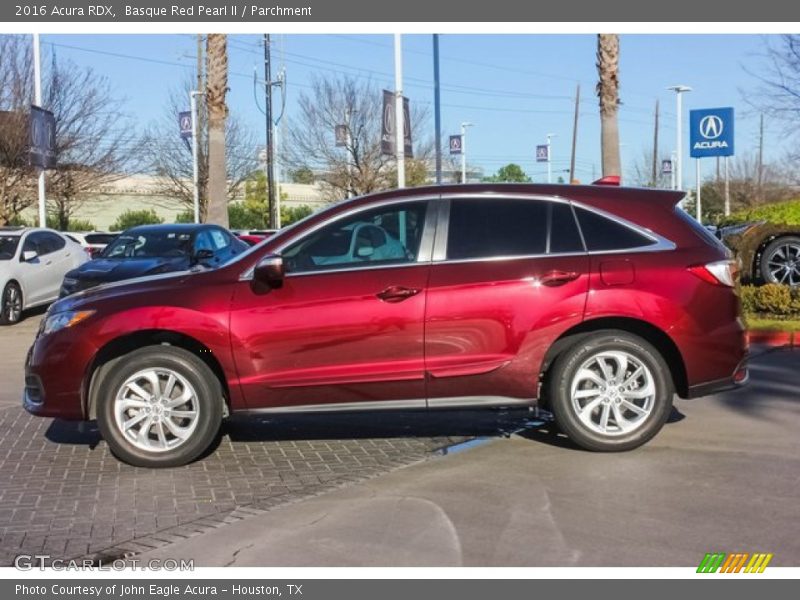 Basque Red Pearl II / Parchment 2016 Acura RDX