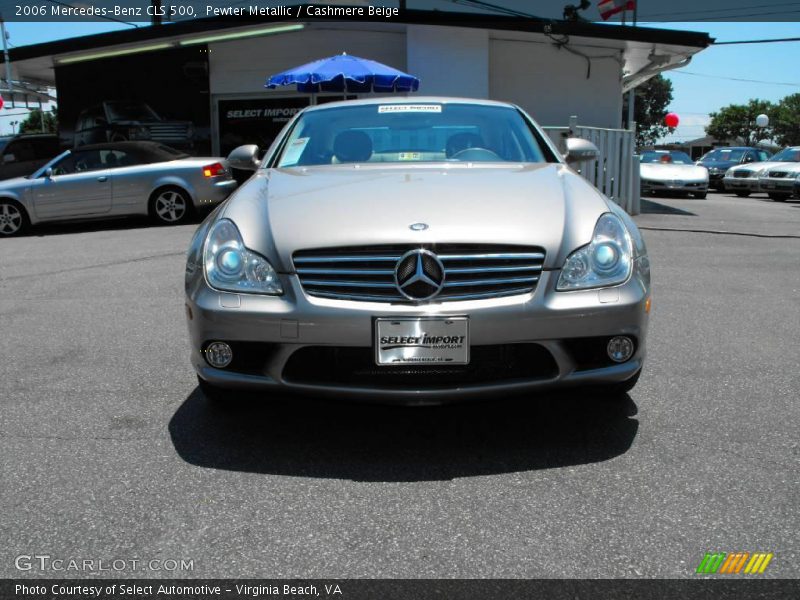 Pewter Metallic / Cashmere Beige 2006 Mercedes-Benz CLS 500