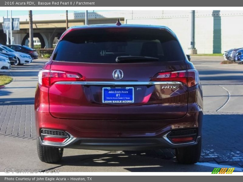 Basque Red Pearl II / Parchment 2016 Acura RDX