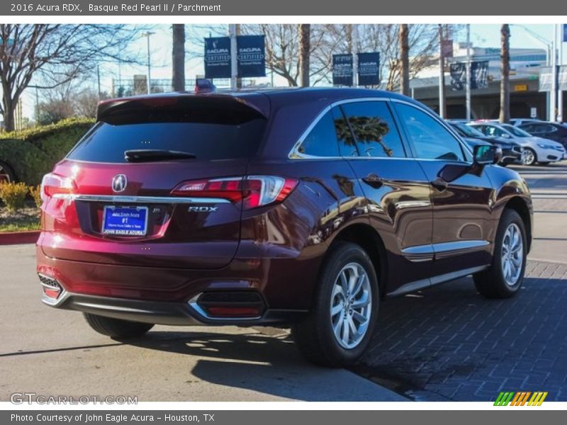 Basque Red Pearl II / Parchment 2016 Acura RDX
