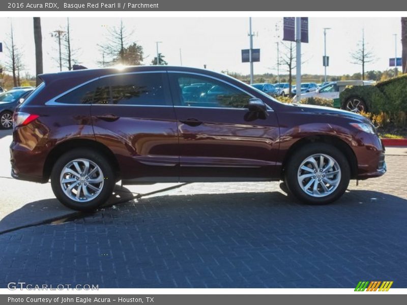 Basque Red Pearl II / Parchment 2016 Acura RDX
