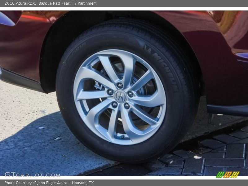 Basque Red Pearl II / Parchment 2016 Acura RDX