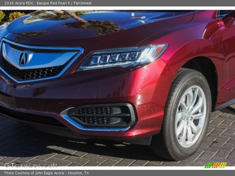 Basque Red Pearl II / Parchment 2016 Acura RDX