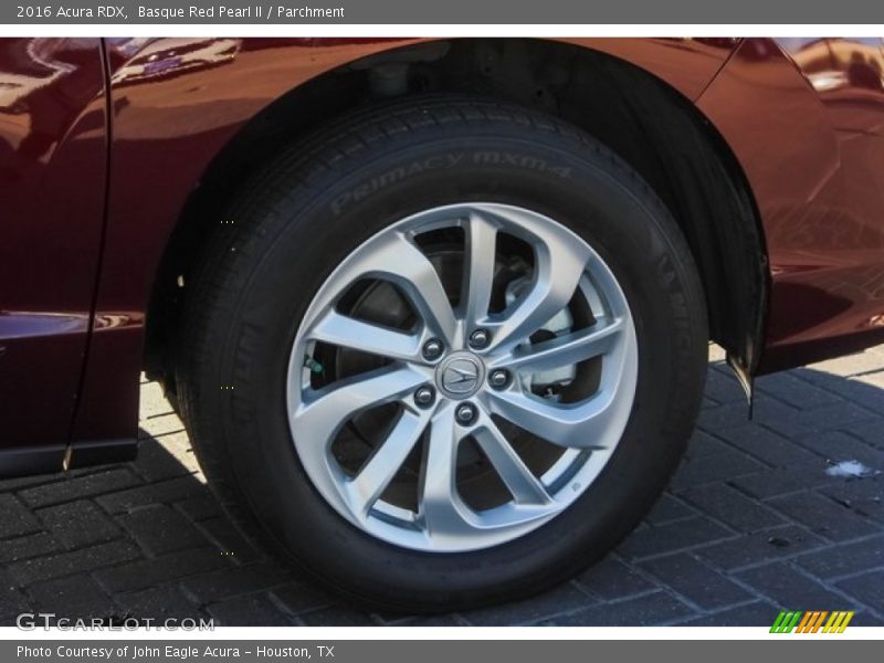 Basque Red Pearl II / Parchment 2016 Acura RDX