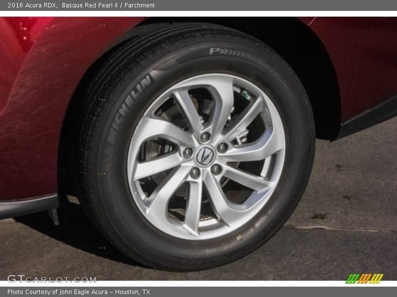 Basque Red Pearl II / Parchment 2016 Acura RDX