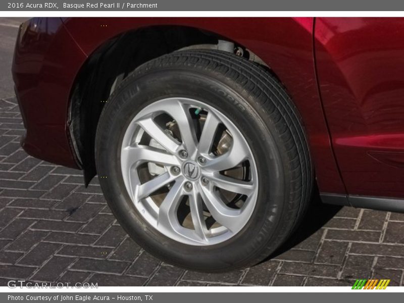 Basque Red Pearl II / Parchment 2016 Acura RDX
