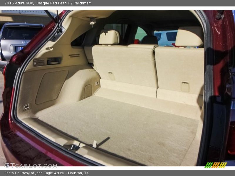 Basque Red Pearl II / Parchment 2016 Acura RDX