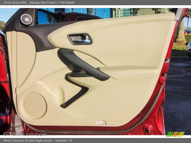 Basque Red Pearl II / Parchment 2016 Acura RDX
