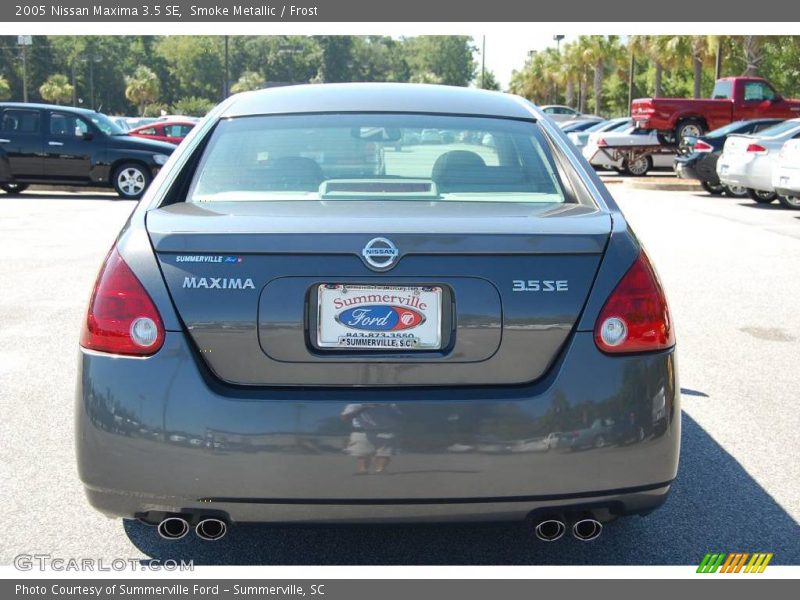 Smoke Metallic / Frost 2005 Nissan Maxima 3.5 SE