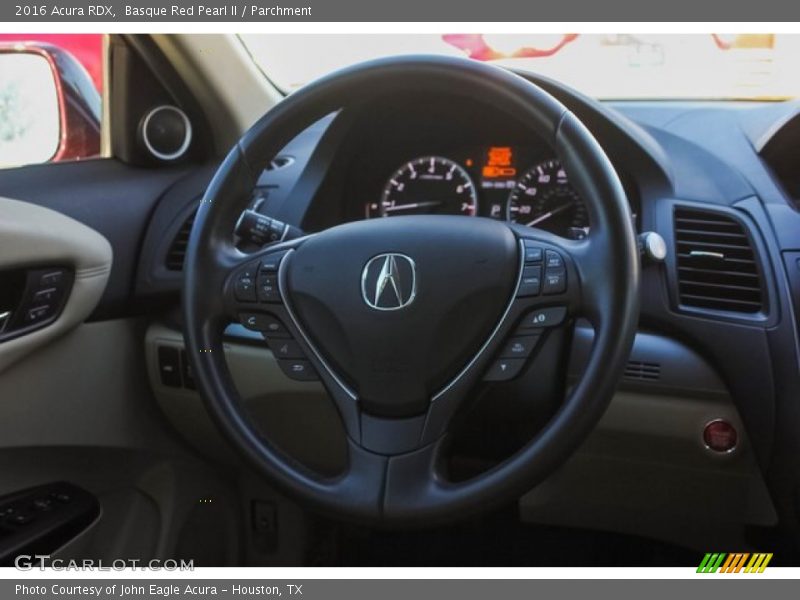 Basque Red Pearl II / Parchment 2016 Acura RDX