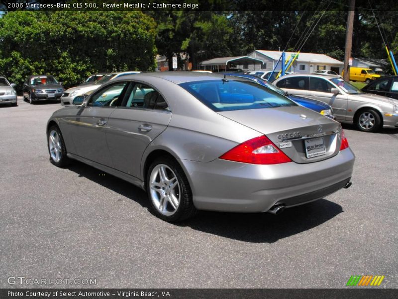 Pewter Metallic / Cashmere Beige 2006 Mercedes-Benz CLS 500
