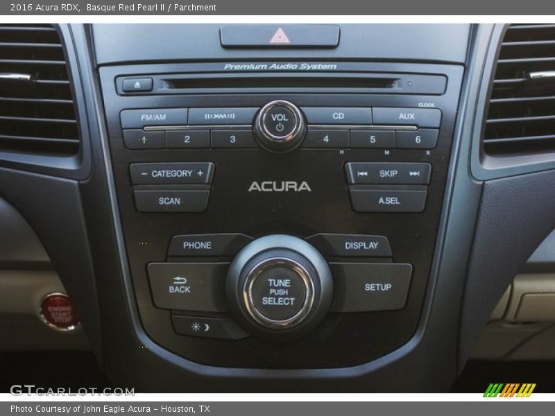 Basque Red Pearl II / Parchment 2016 Acura RDX